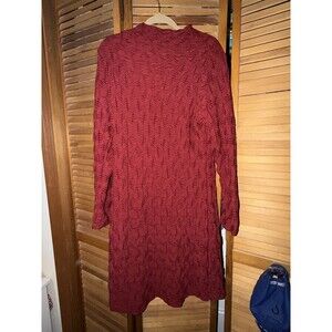 Anthropologie Maeve Long-Sleeve Scrunch Textured Mini Dress 1X